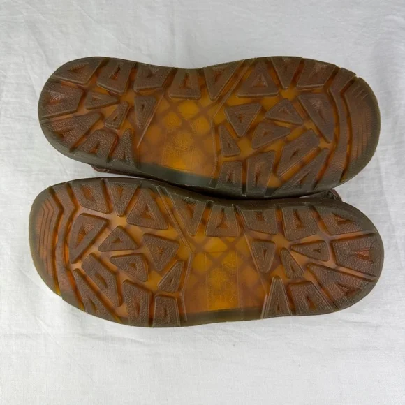 Dr Martens Vintage Y2K Chunky Sandals Women 11Brown Leather Slingback 5A85 EU 43 - Picture 11 of 16